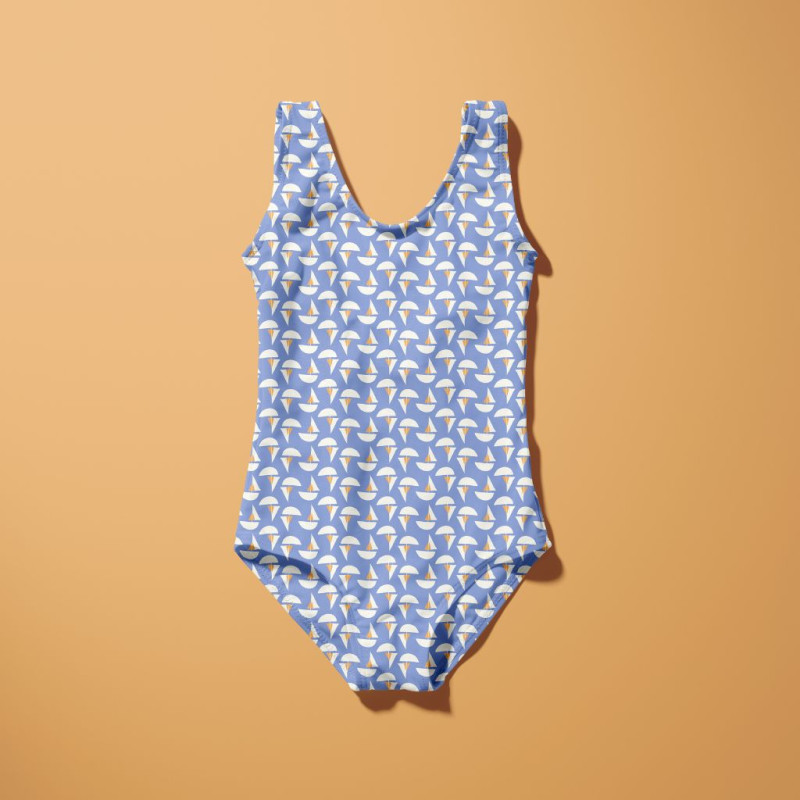 UV-Protect Lycra MOJACA Blue / Yellow